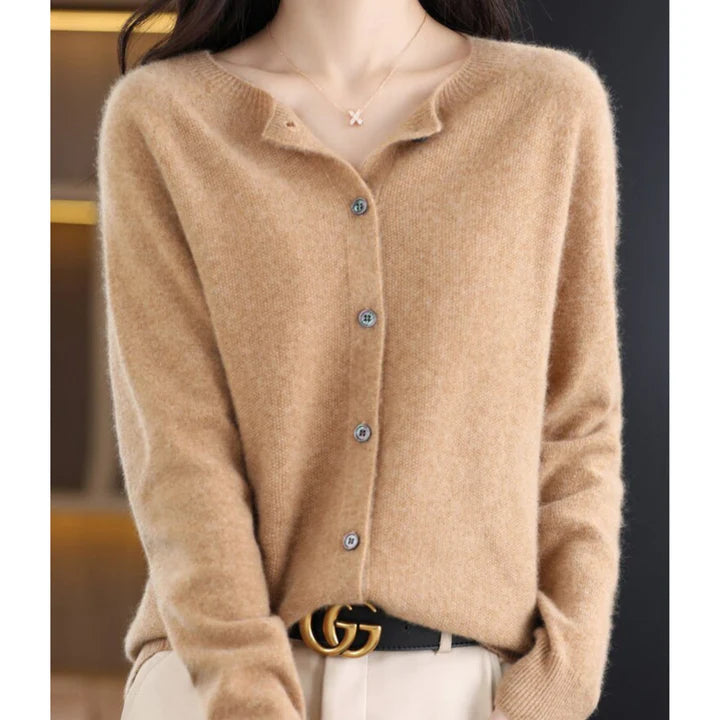Lois & Tom's - Elegant Cashmere Cardigan