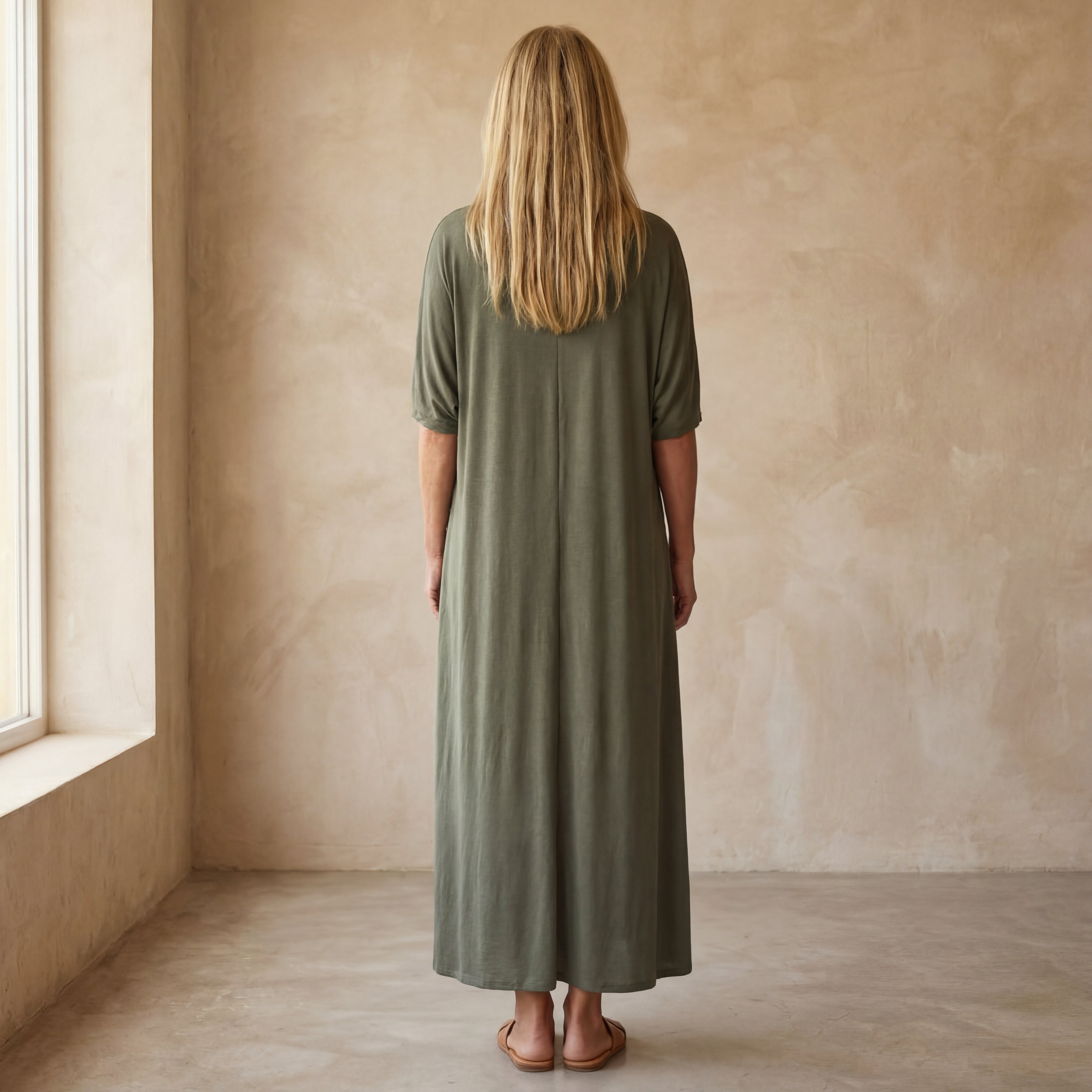 Lara - Vintage Lange Jurk