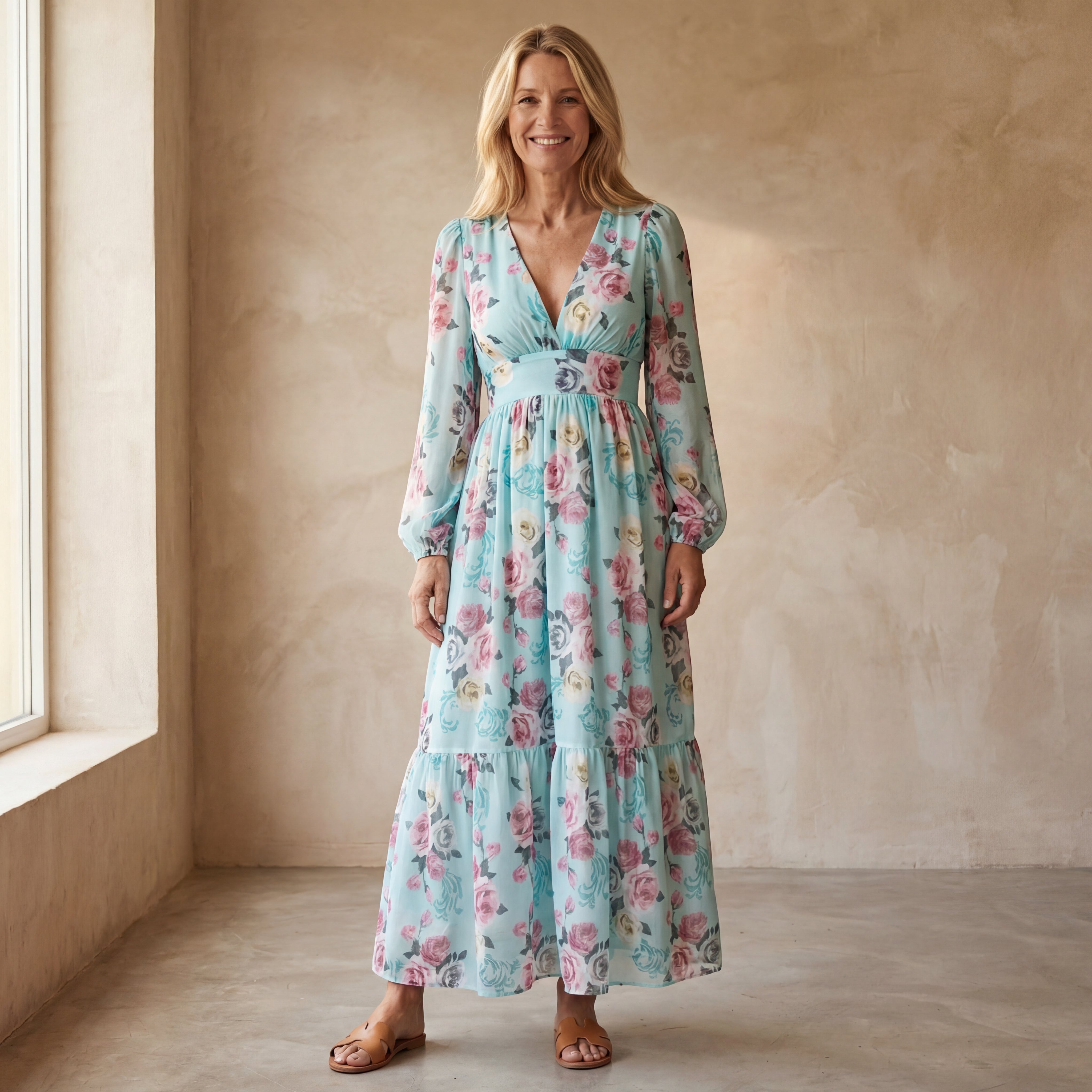 Ariana - Jurk met Bloemenprint