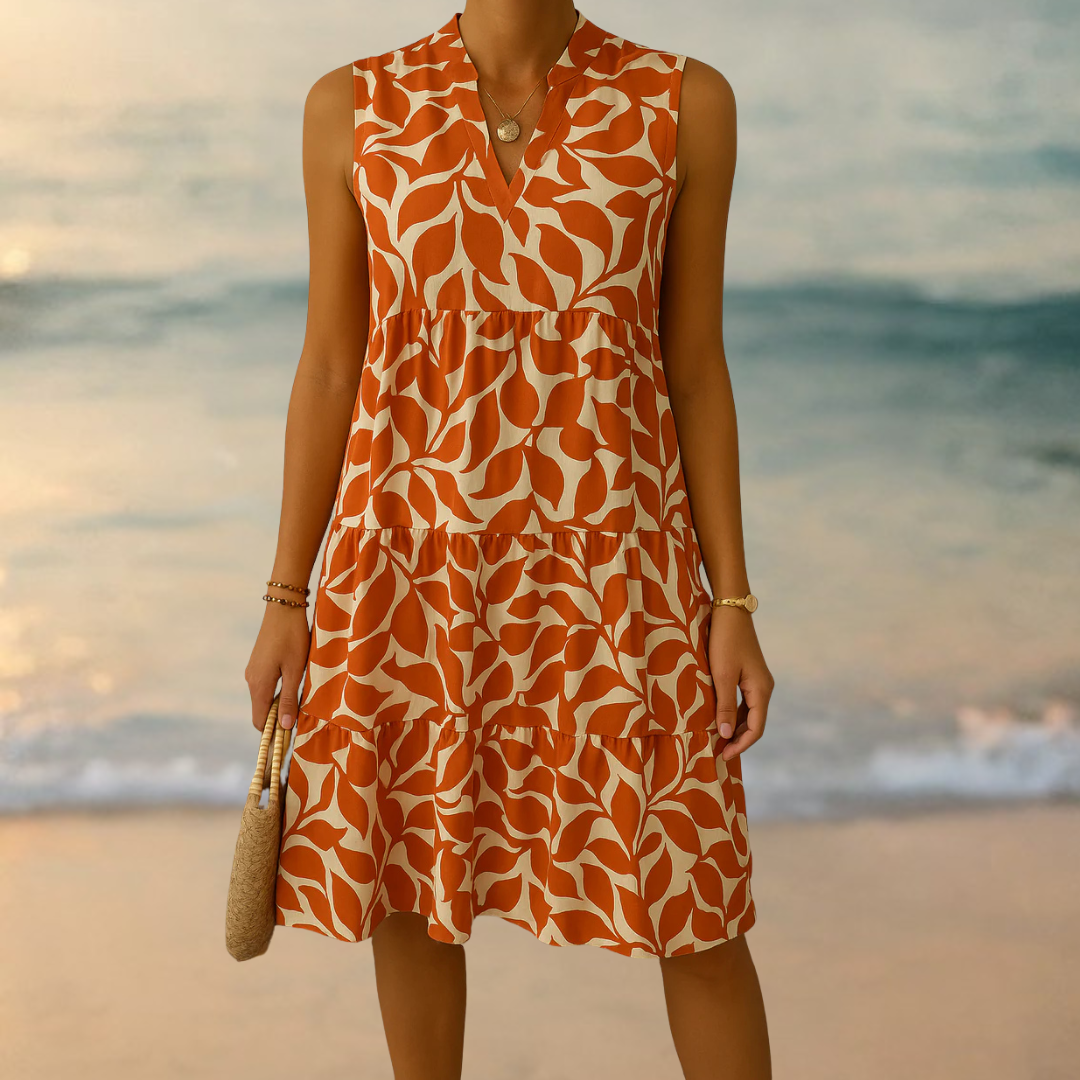 Celine – Elegant Midi Dress