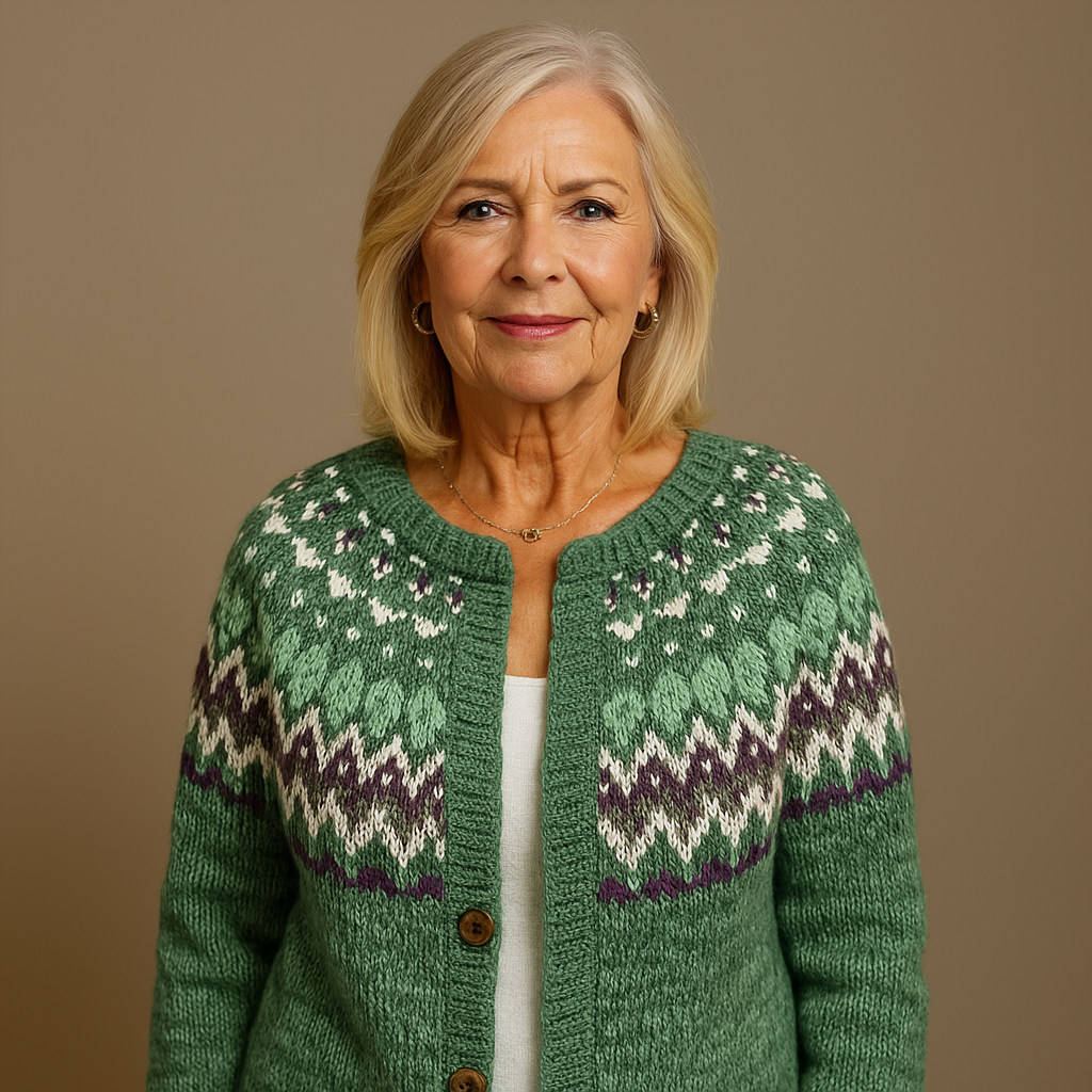 Lois & Tom's - Retro Icelandic Wool Cardigan
