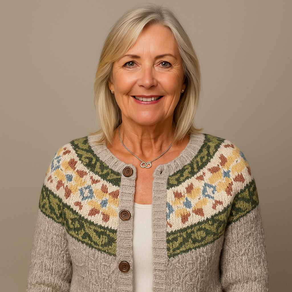 Lois & Tom's - Inspired Vintage Icelandic Wool Cardigan