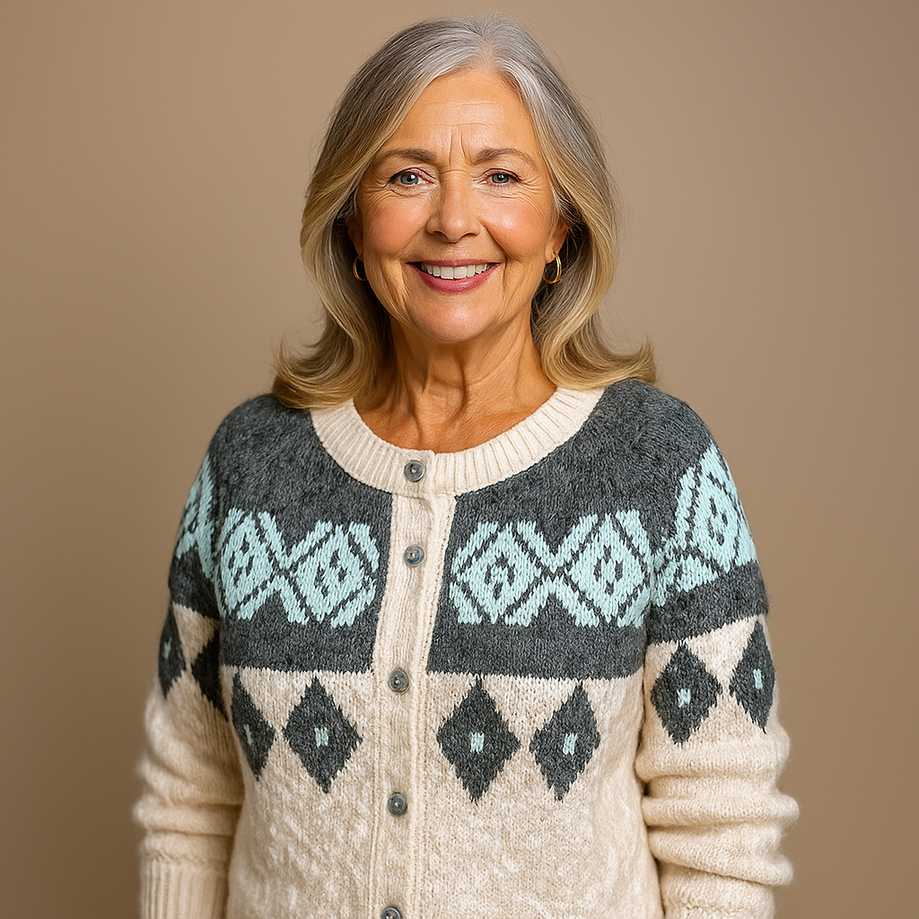 Lois & Tom's - Retro Icelandic Wool Cardigan