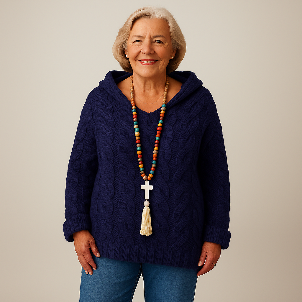 Lois & Tom's – Cozy and Stylish Knit Hoodie