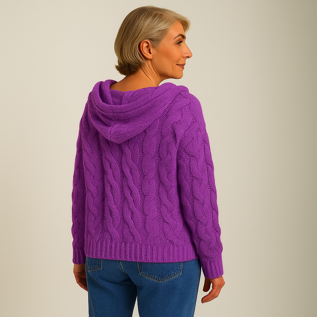 Lois & Tom's – Cozy and Stylish Knit Hoodie