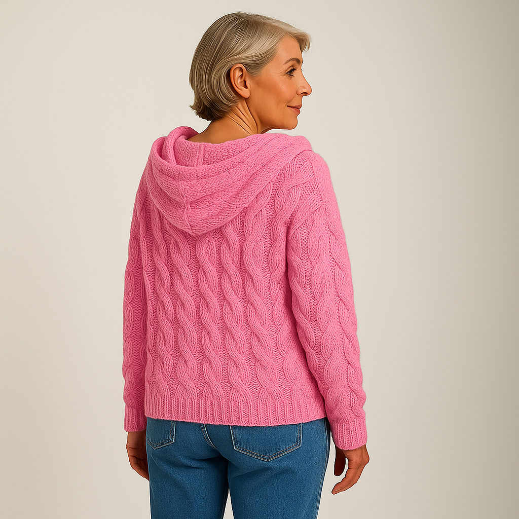 Lois & Tom's – Cozy and Stylish Knit Hoodie