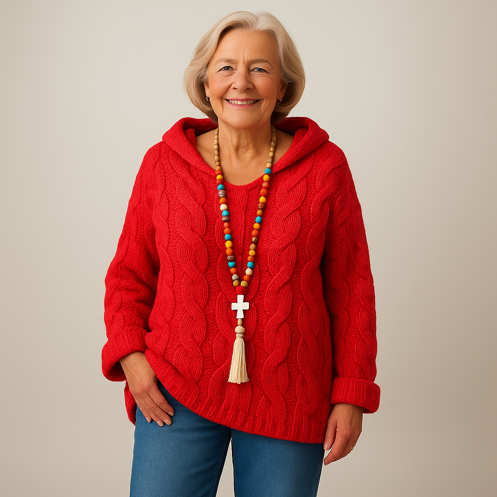 Lois & Tom's – Cozy and Stylish Knit Hoodie