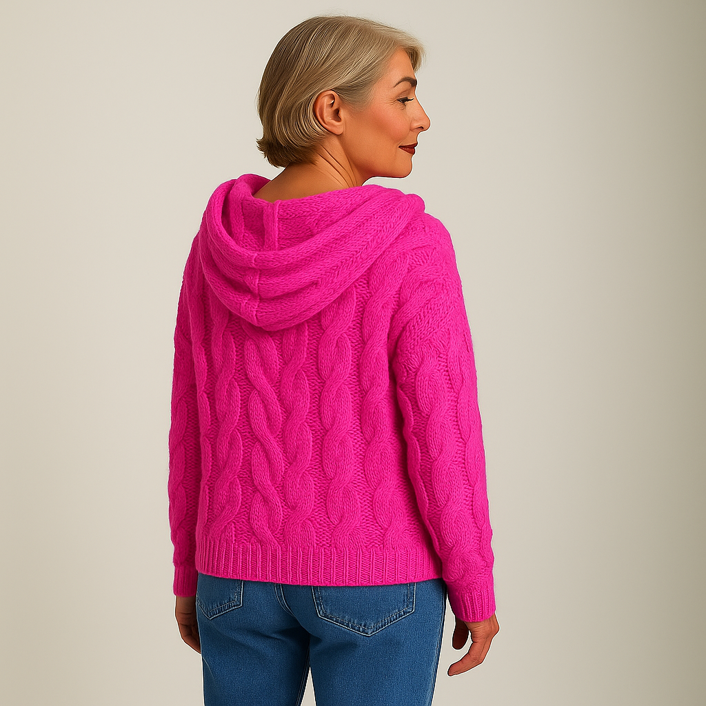 Lois & Tom's – Cozy and Stylish Knit Hoodie
