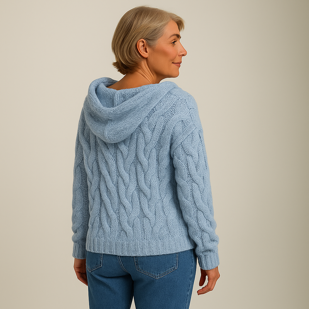 Lois & Tom's – Cozy and Stylish Knit Hoodie