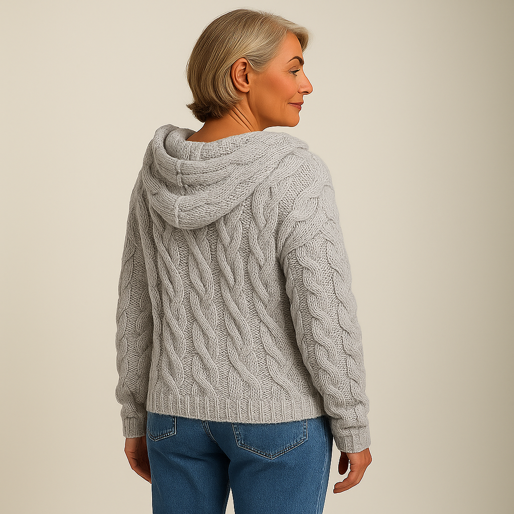 Lois & Tom's – Cozy and Stylish Knit Hoodie