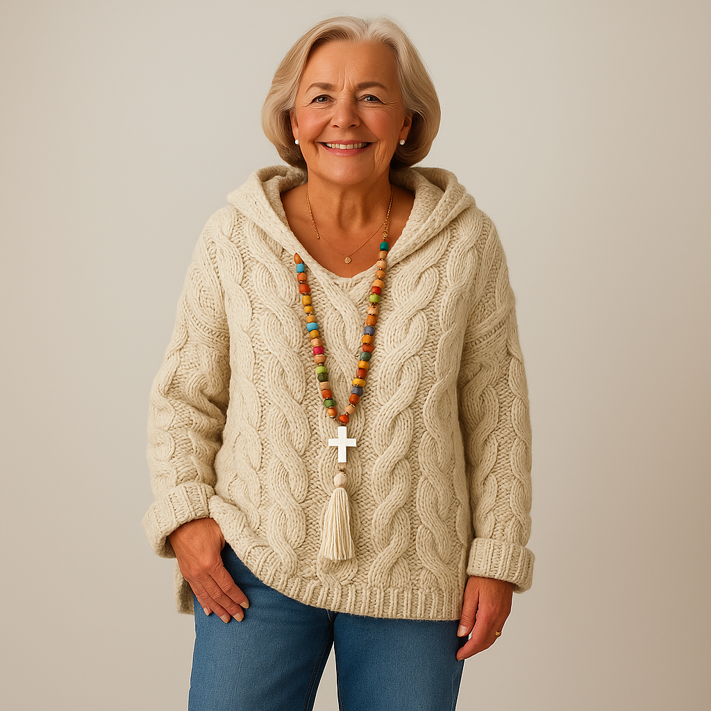 Lois & Tom's – Cozy and Stylish Knit Hoodie