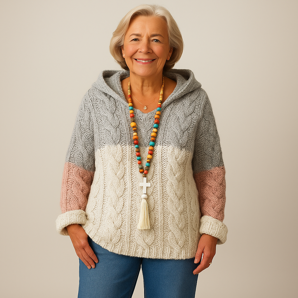 Lois & Tom's – Cozy and Stylish Knit Hoodie
