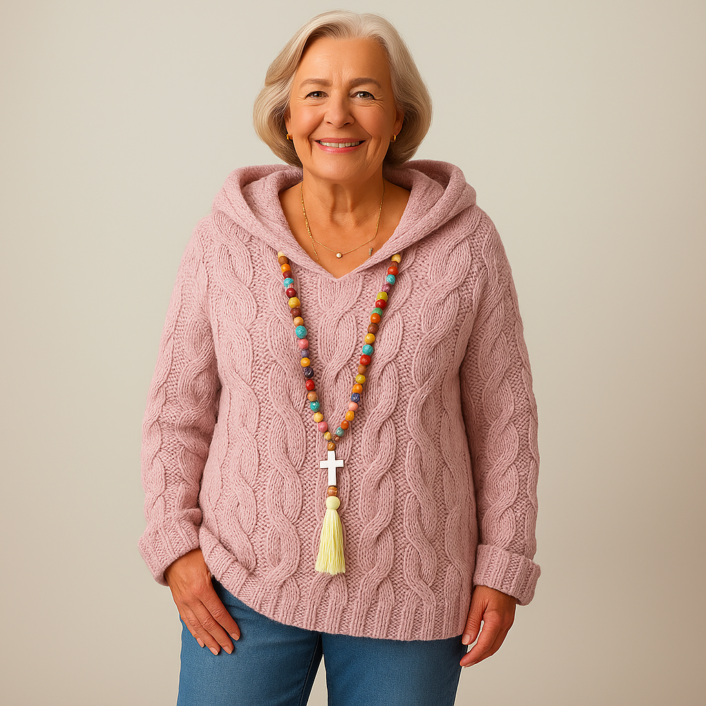 Lois & Tom's – Cozy and Stylish Knit Hoodie