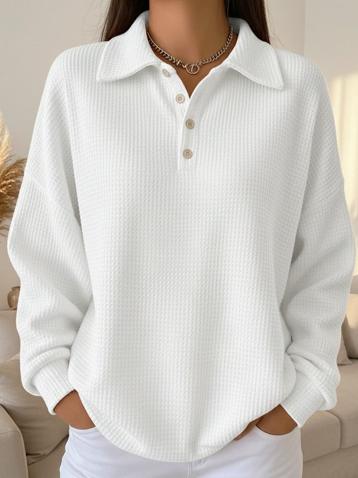 Reagan - Elegant Polo Sweater
