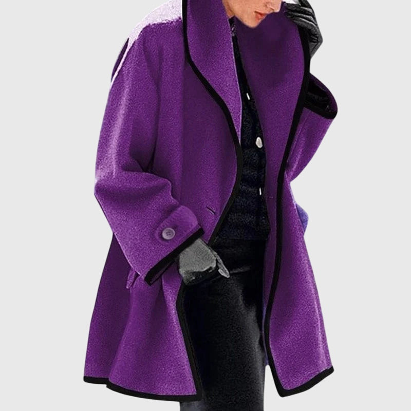 Mathilde - Elegant Wool Coat