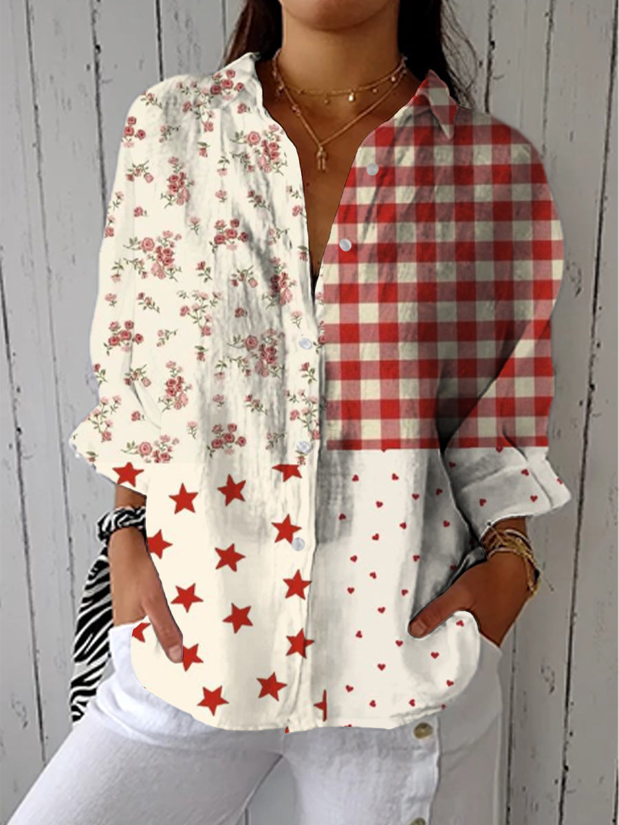 Lois & Tom's - Country Patchwork Blouse