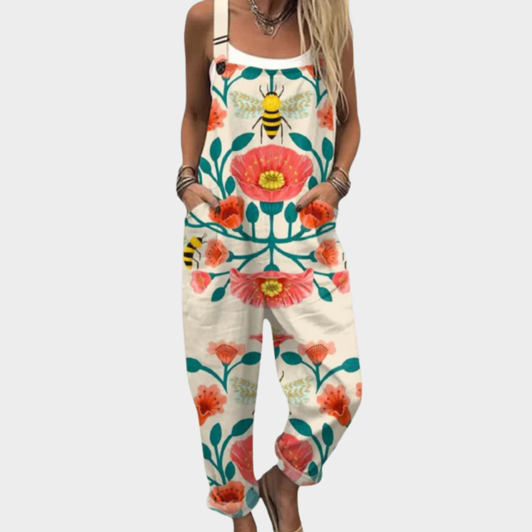 Lotte – Comfortabele Overall met Print