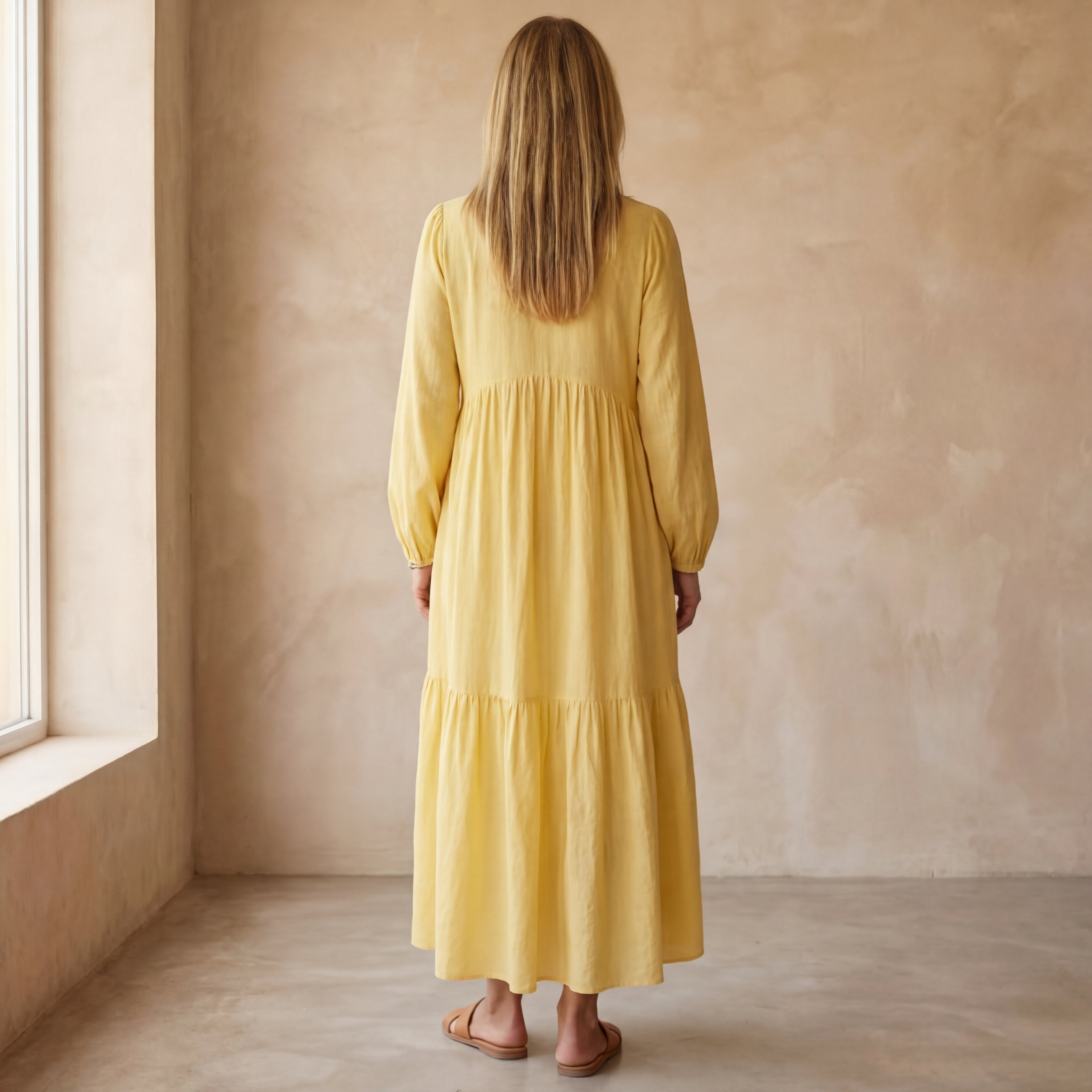 Sara - Comfortabele Katoenen Jurk