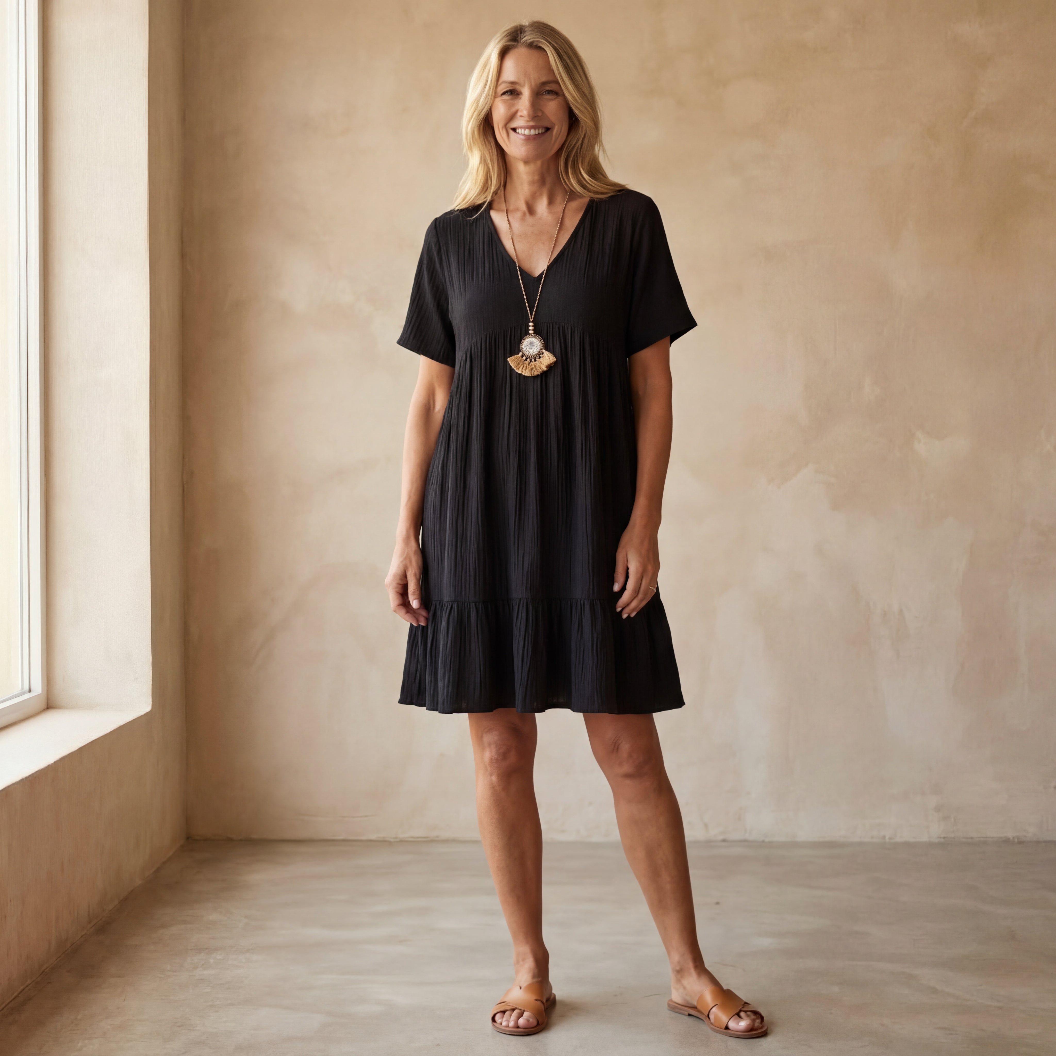 Danique - Elegante Boho Jurk