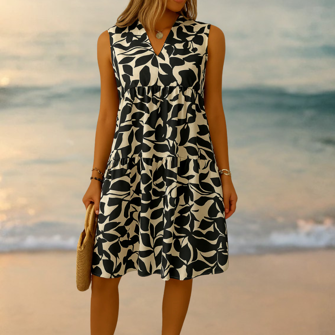 Celine – Elegant Midi Dress