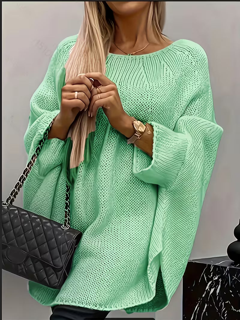 Sophia - Elegant Flowing Knit Pull-over
