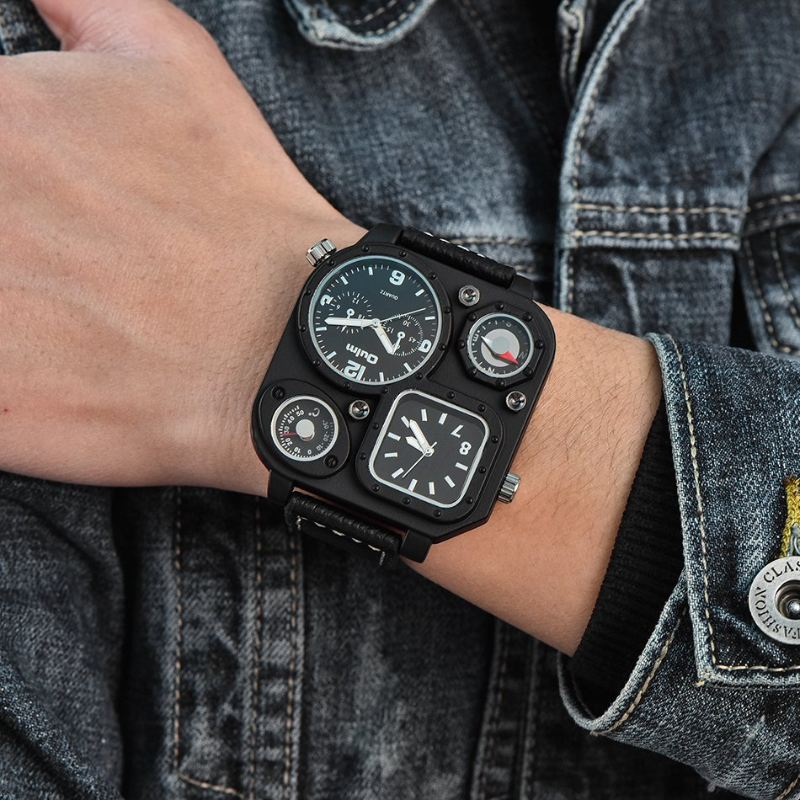 Uniek Sportief Quartz Horloge – Olsen & Olsen