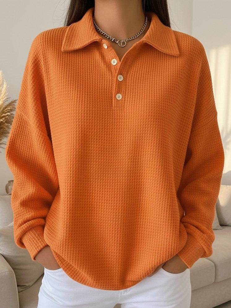 Reagan - Elegant Polo Sweater
