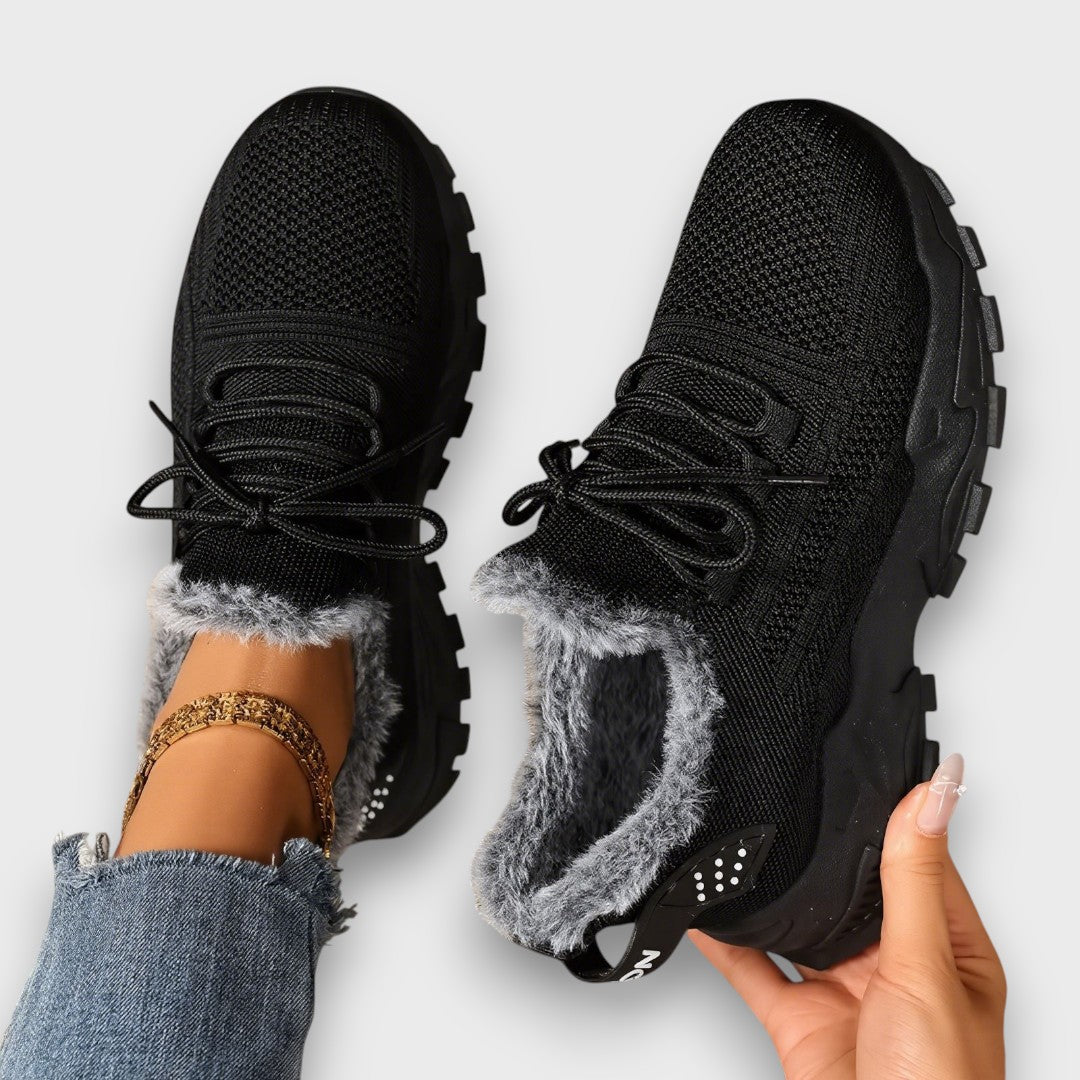 Brooke – Cozy Lace-Up Winter Sneakers