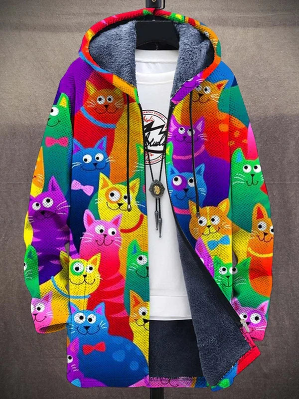 Lois & Tom's - Art-Inspired Cardigan