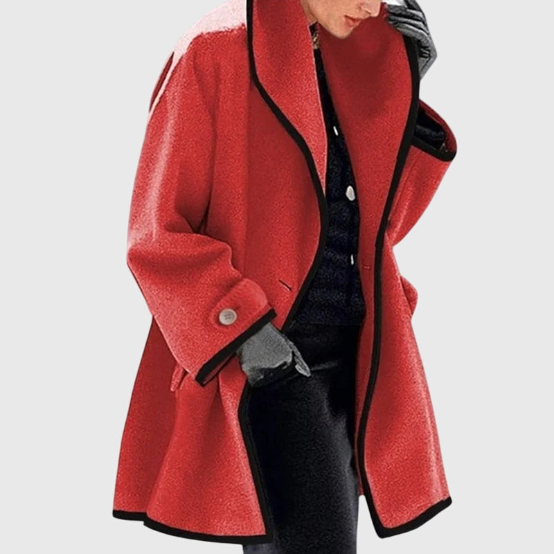 Mathilde - Elegant Wool Coat