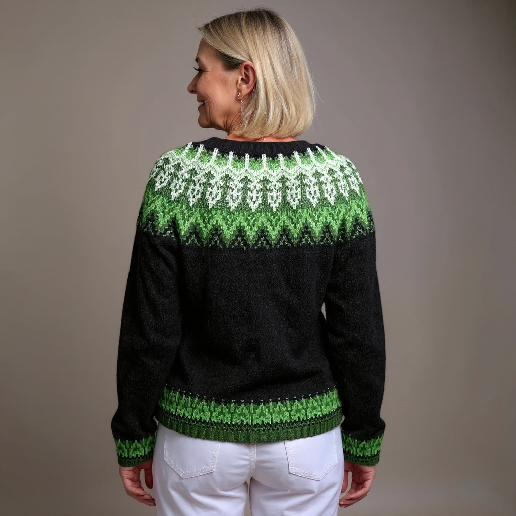 Lois & Tom's - Retro Icelandic Wool Cardigan