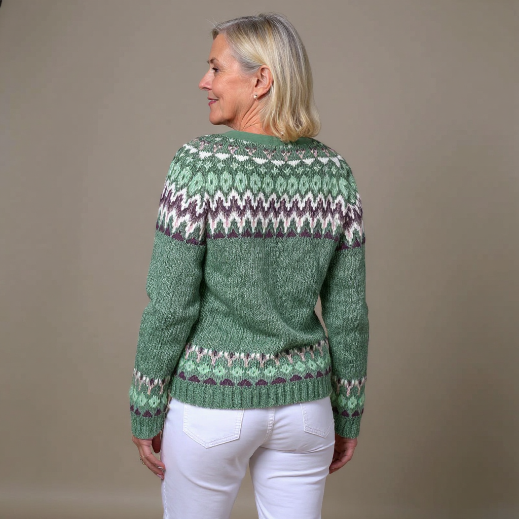 Lois & Tom's - Retro Icelandic Wool Cardigan