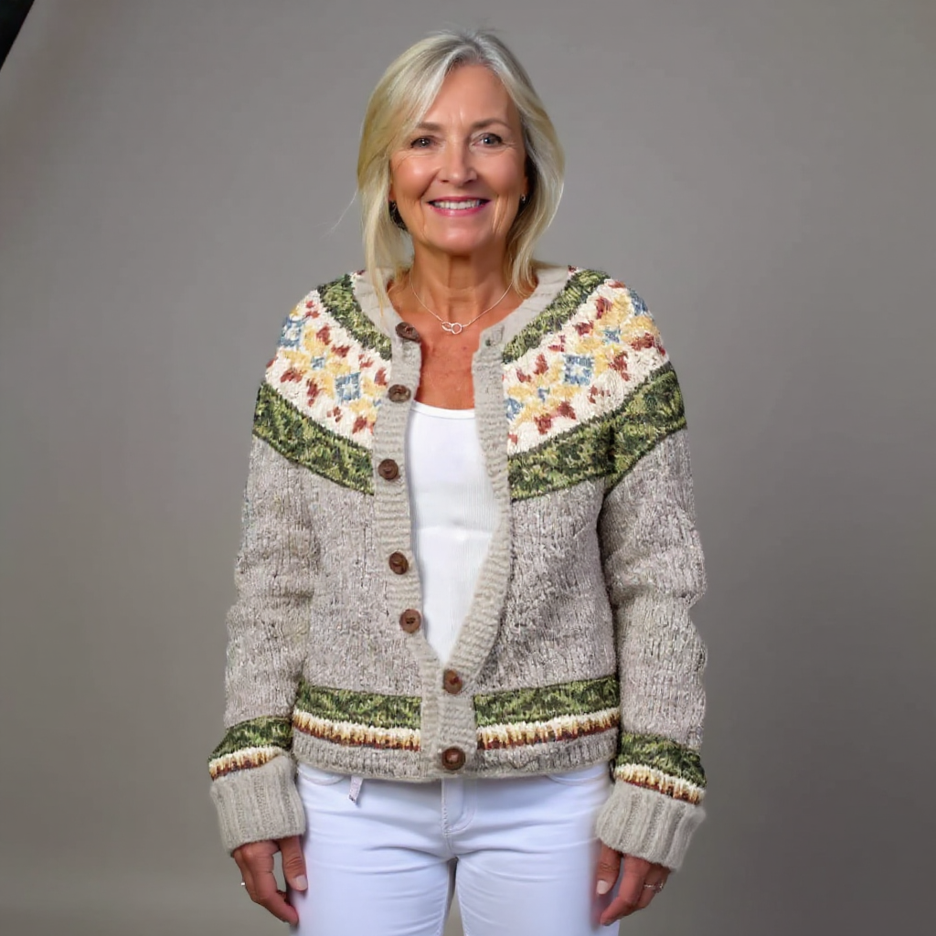 Lois & Tom's - Inspired Vintage Icelandic Wool Cardigan