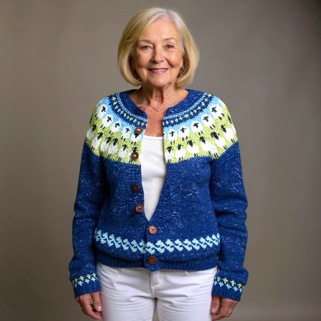 Lois & Tom's - Classic Icelandic Wool Cardigan
