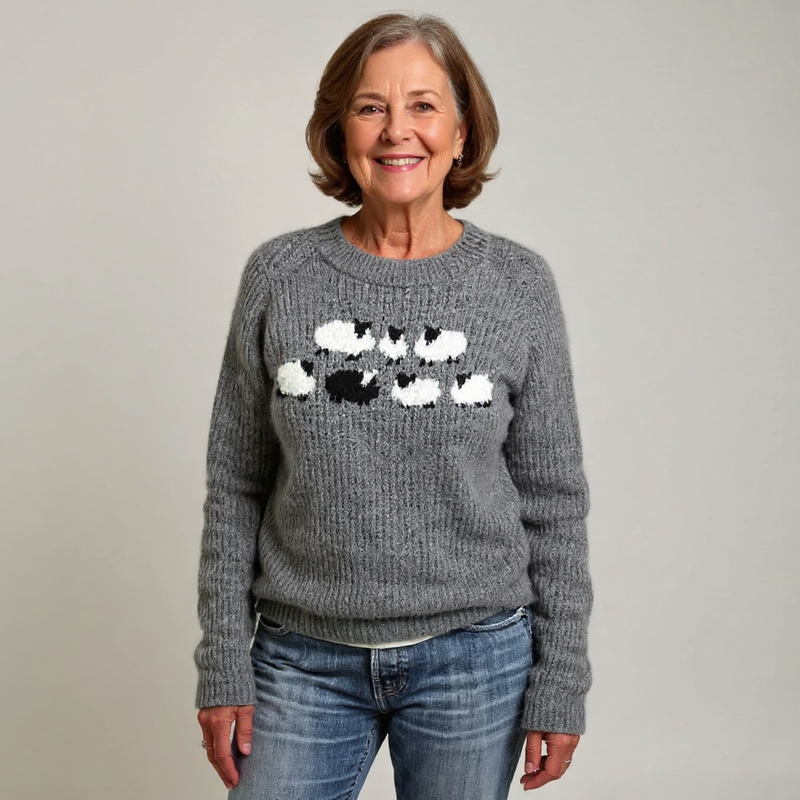 Lois & Tom's - Classic Icelandic Wool Knit Sweater