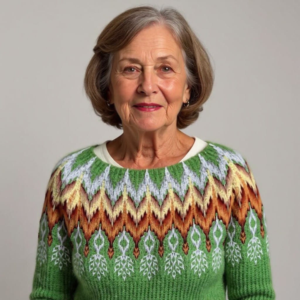 Lois & Tom's - Classic Icelandic Wool Knit Sweater