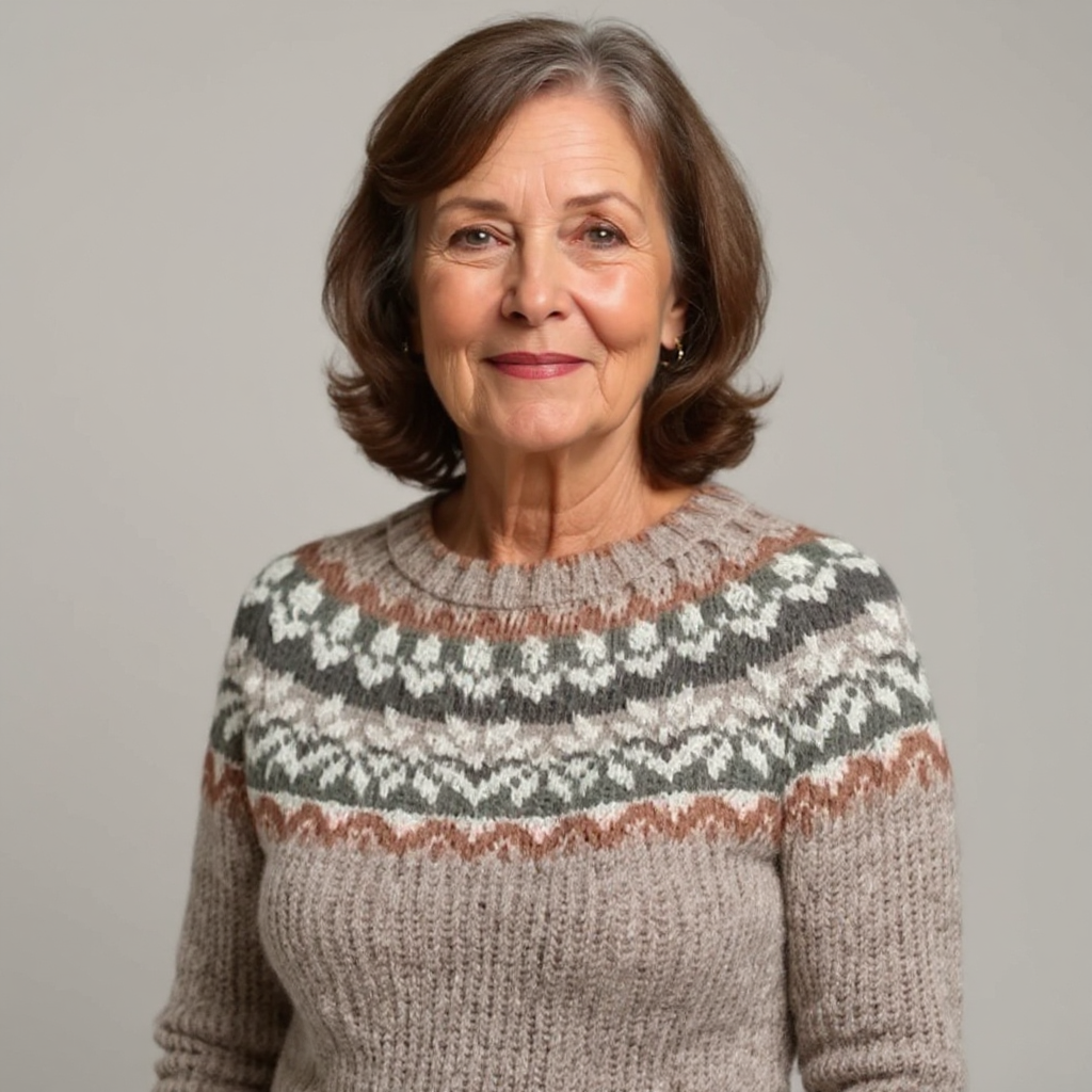 Lois & Tom's - Classic Icelandic Wool Knit Sweater