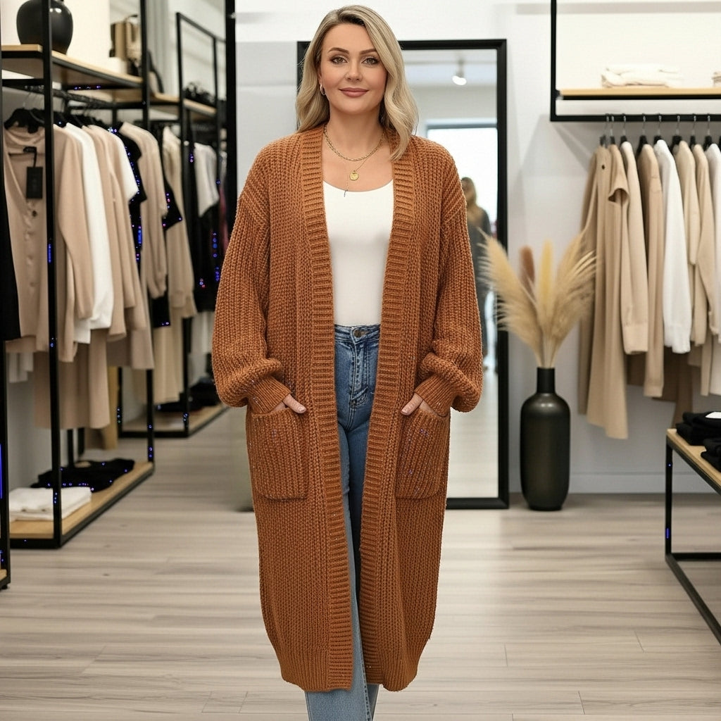 Julee - Casual Knitted Cardigan