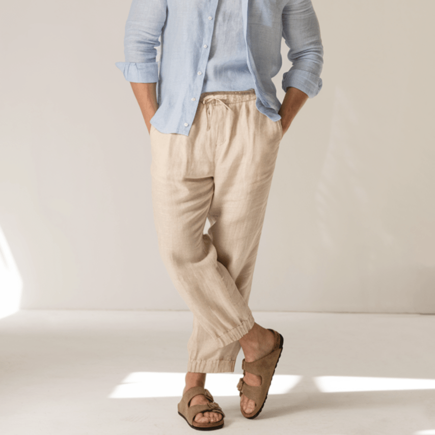 Lucente - Ontspannen Linnen Broek