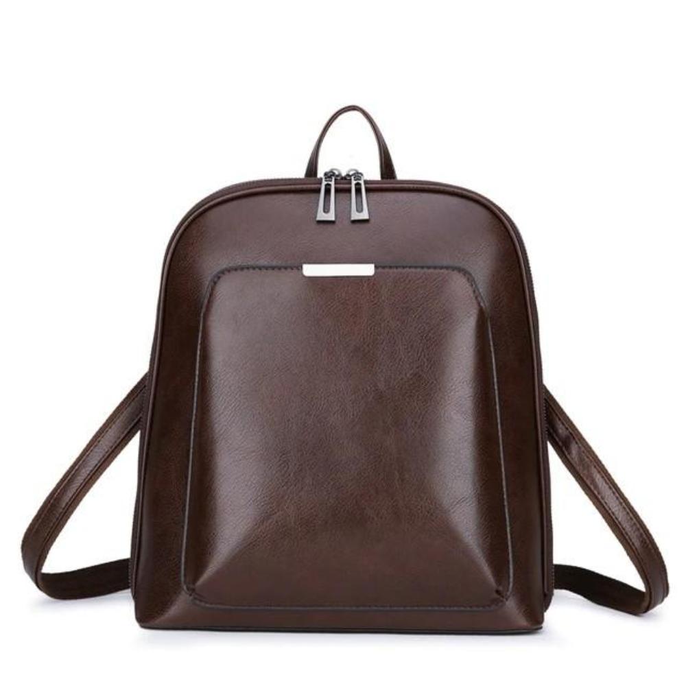Classic Double-Zip Backpack - Strak Ontwerp