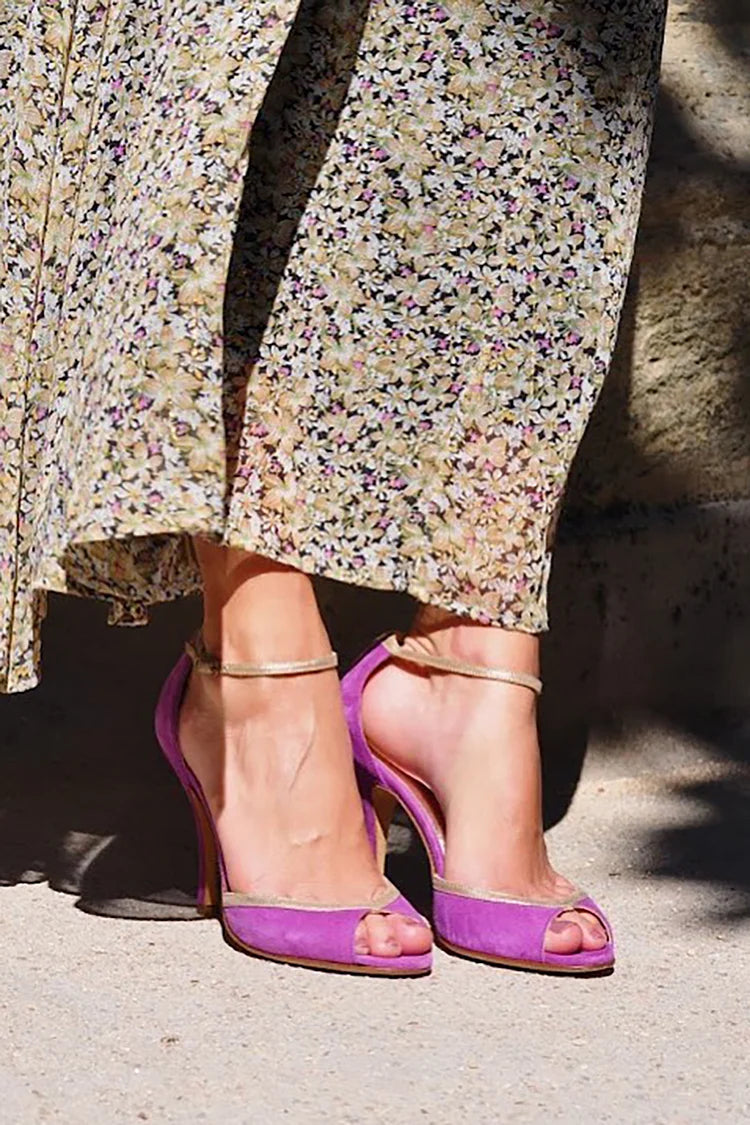 Sandalen met Hoge Hak