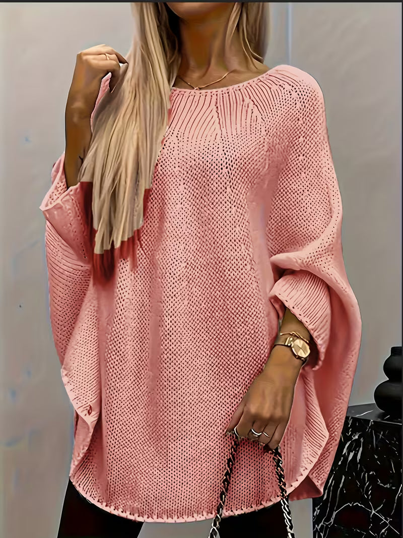 Sophia - Elegant Flowing Knit Pull-over