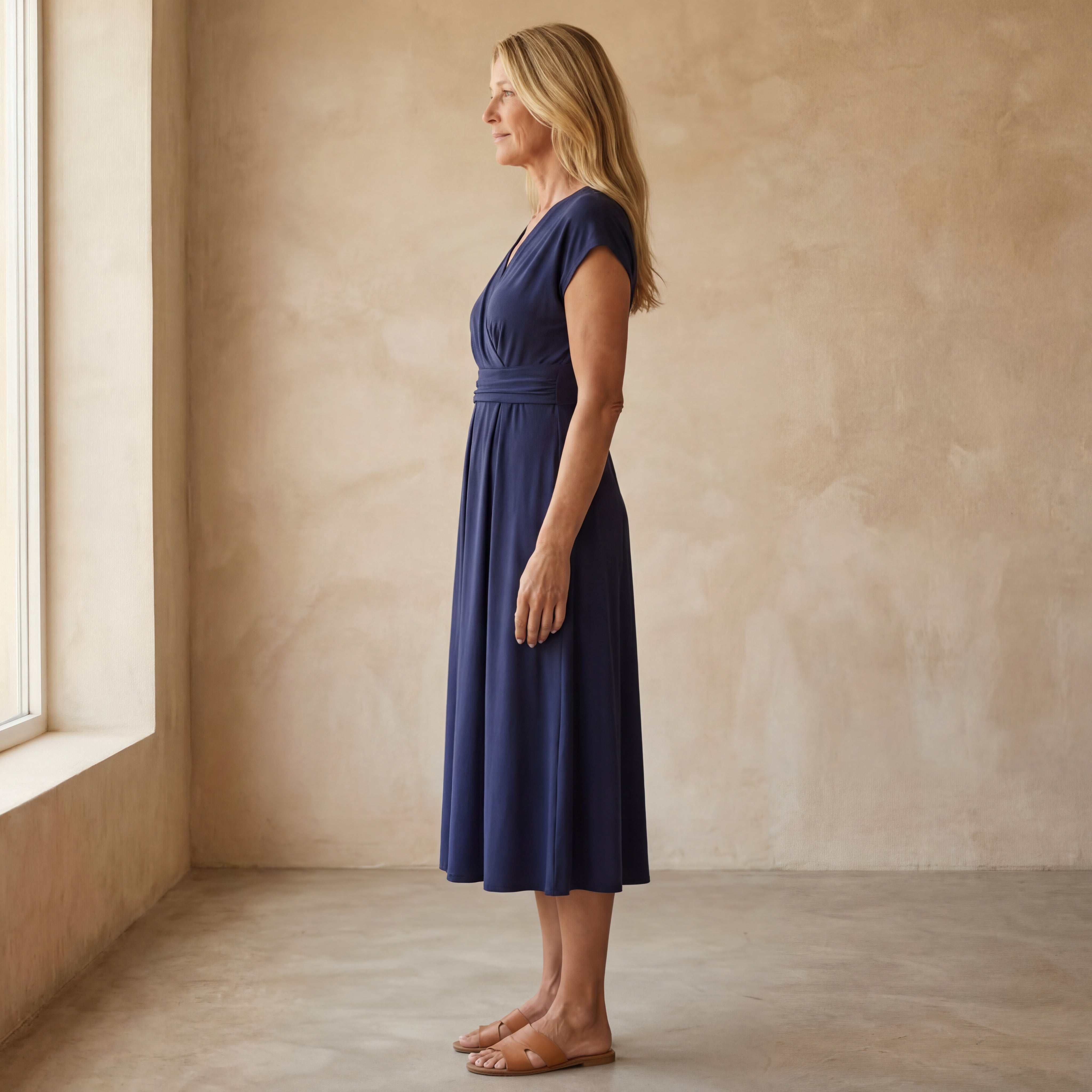 Ilse - Elegante Jurk met V-hals