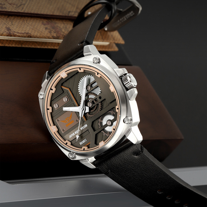 Herenhorloge van Leer Quartz™ – Olsen & Olsen