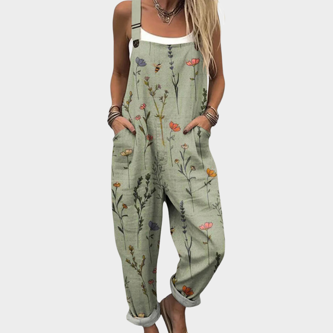 Lotte – Comfortabele Overall met Print