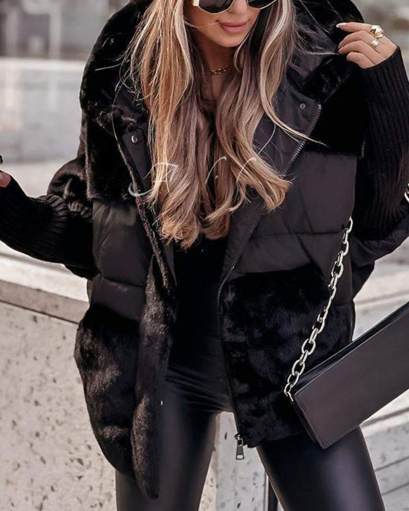 Danique | Thermische Jas Met Capuchon