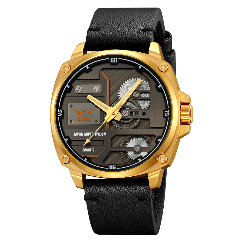 Herenhorloge van Leer Quartz™ – Olsen & Olsen