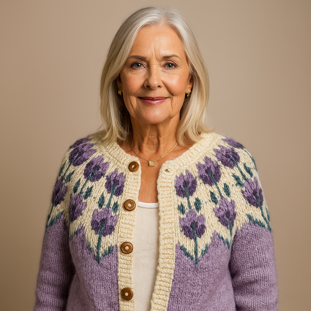 Lois & Tom's - Classic Icelandic Wool Vintage Cardigan