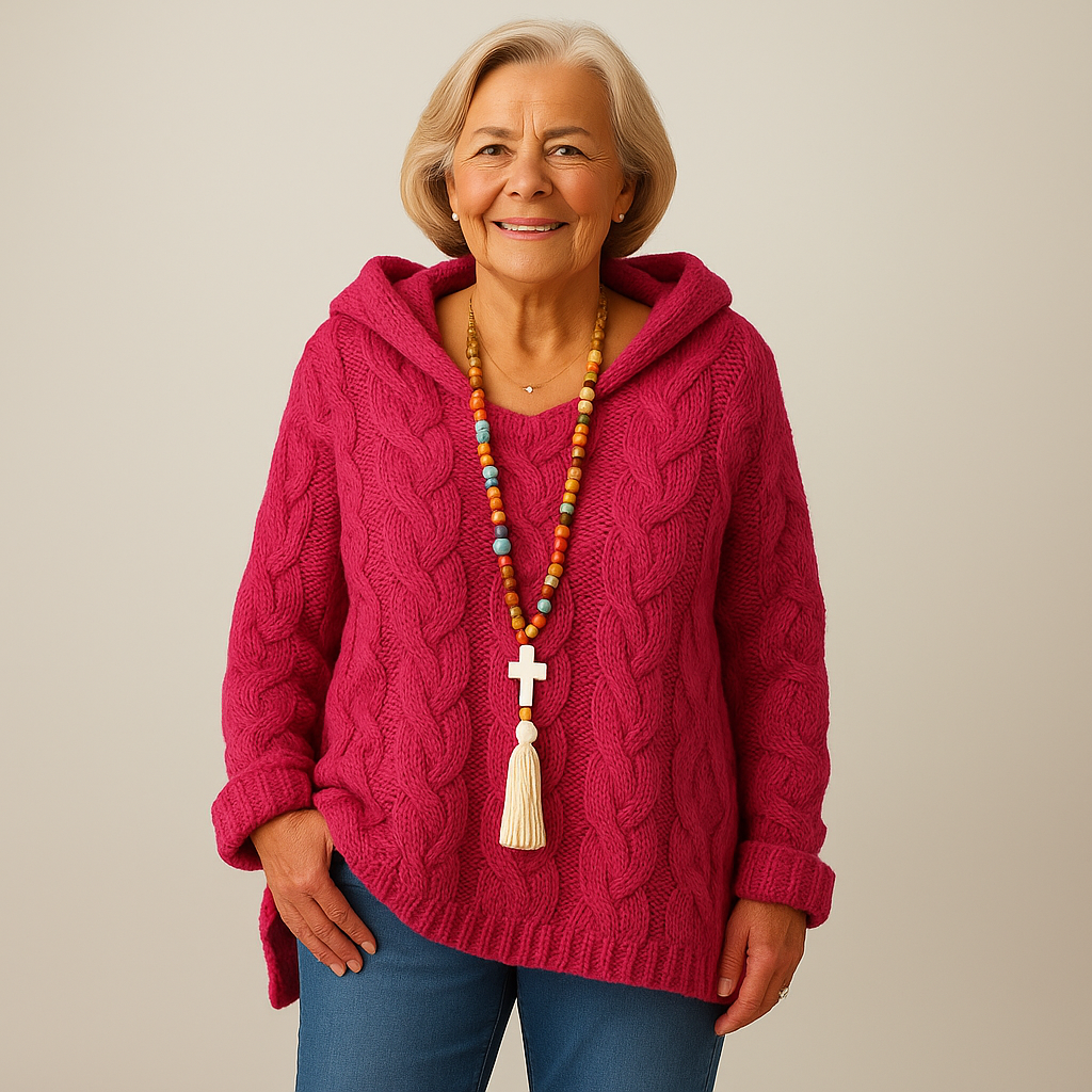 Lois & Tom's – Cozy and Stylish Knit Hoodie