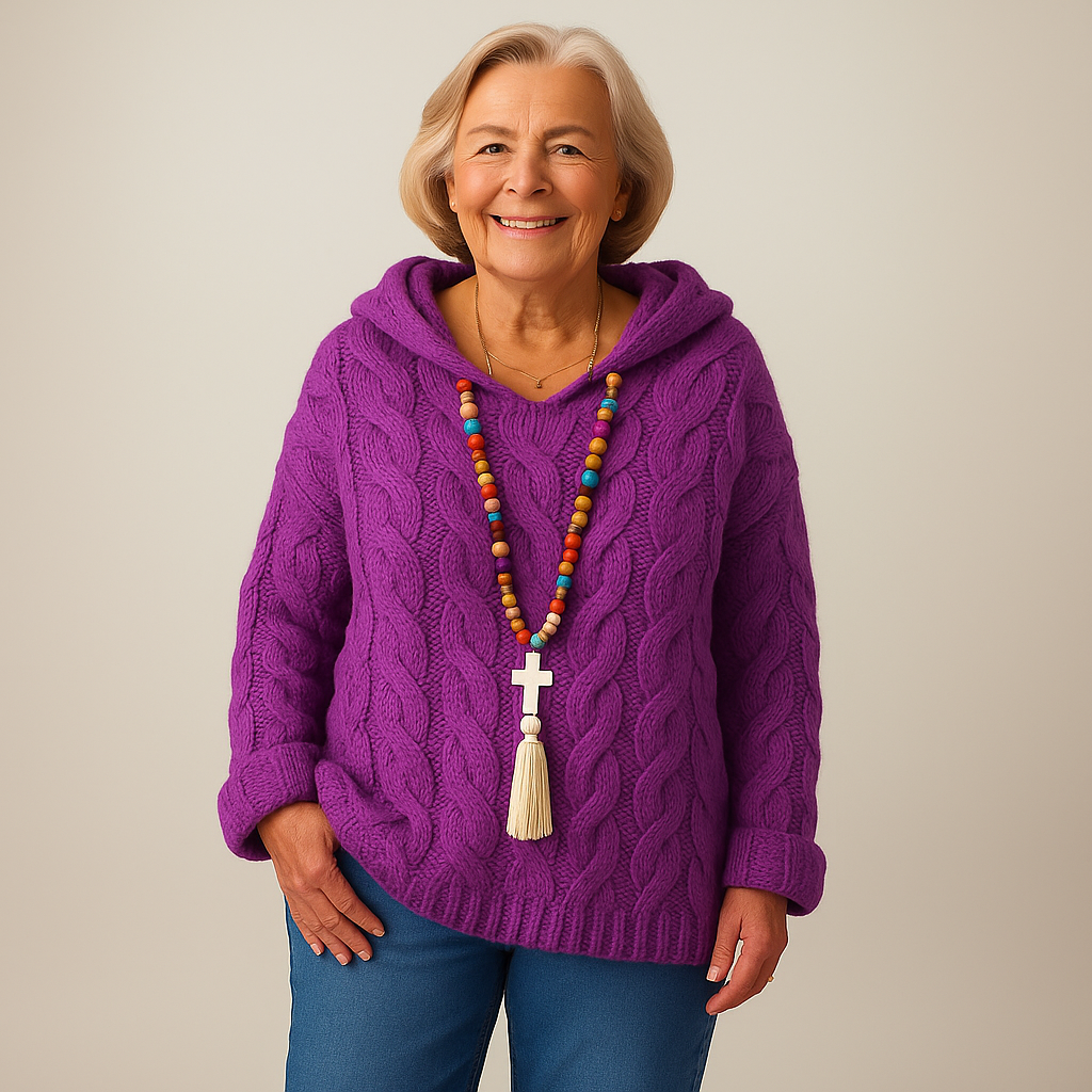 Lois & Tom's – Cozy and Stylish Knit Hoodie